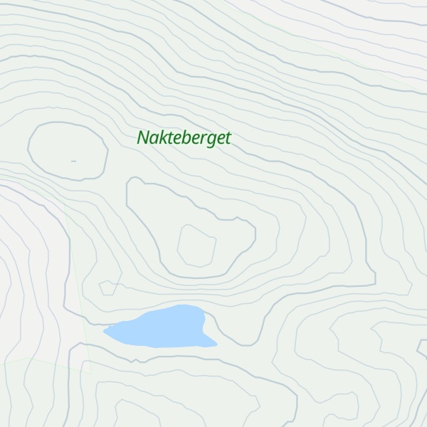 Map of Nakteberget