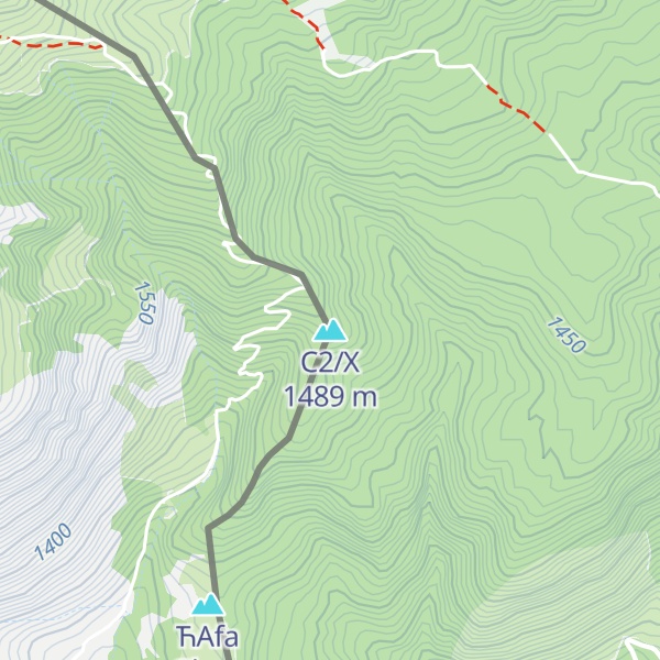 Map of C2/X