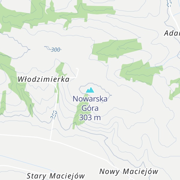 Map of Nowarska Góra