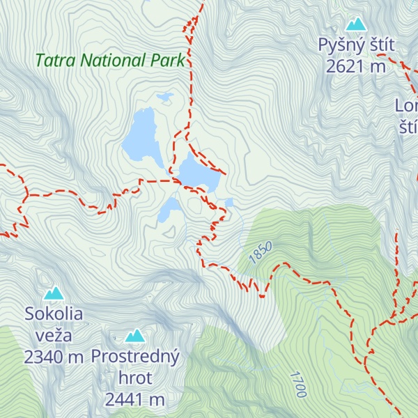 Map of Téry Hut
