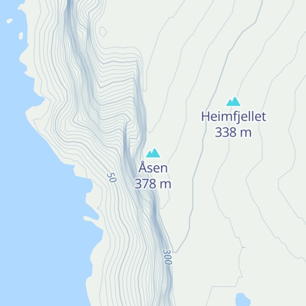 Map of Åsen