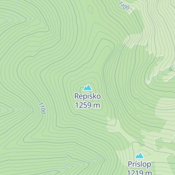 Map of Repisko