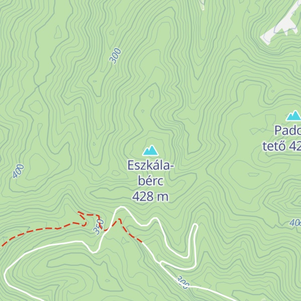 Map of Eszkála-bérc