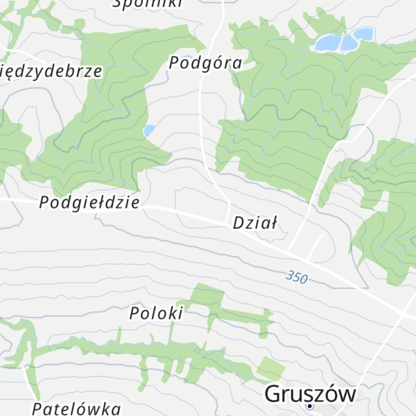 Map of Babia Góra