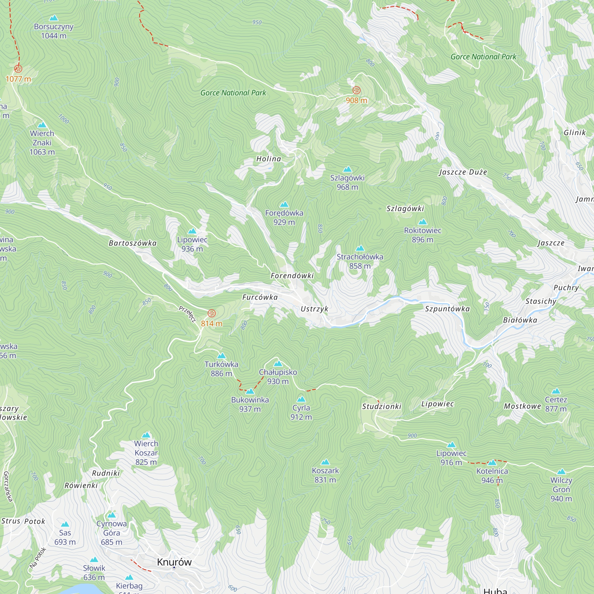 Schronisko Młodzieżowe "Ustrzyk" map