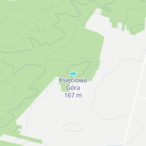 Map of Księciowa Góra