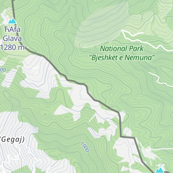 Map of Glava