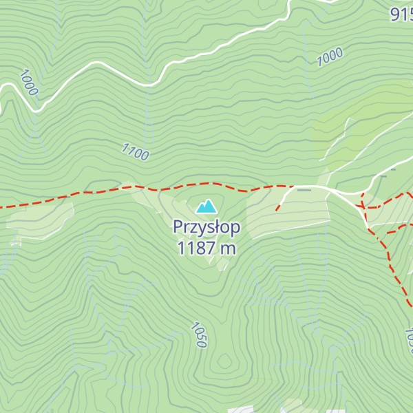 Map of Przysłop