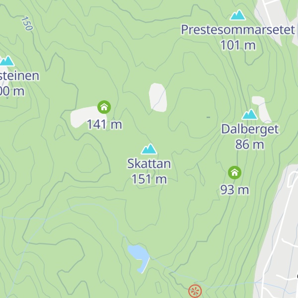 Map of Skattan