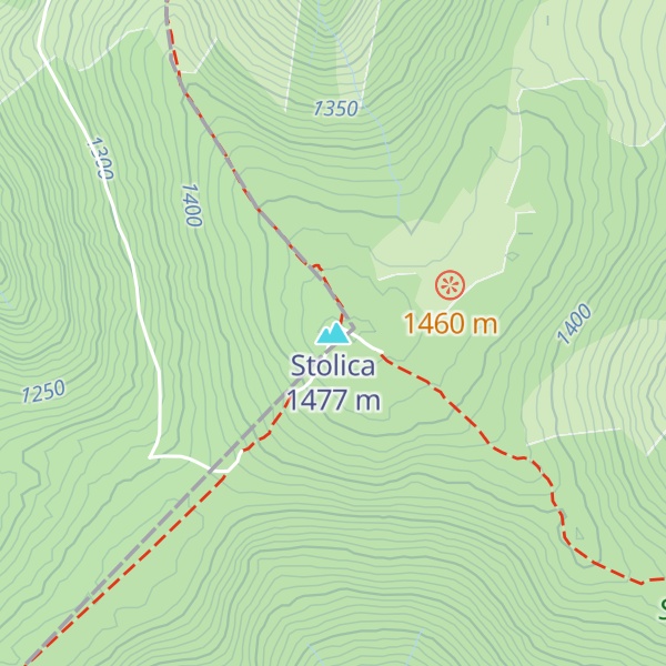 Map of Stolica