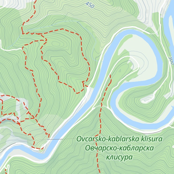 Map of Planinarski dom PD „Kablar”