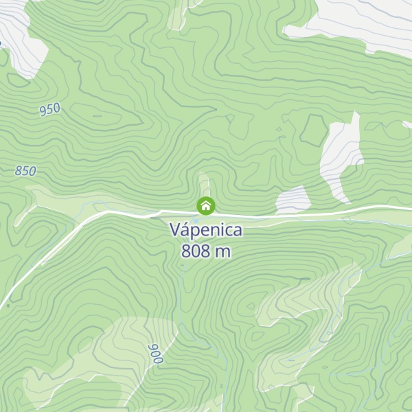 Map of Vápenica