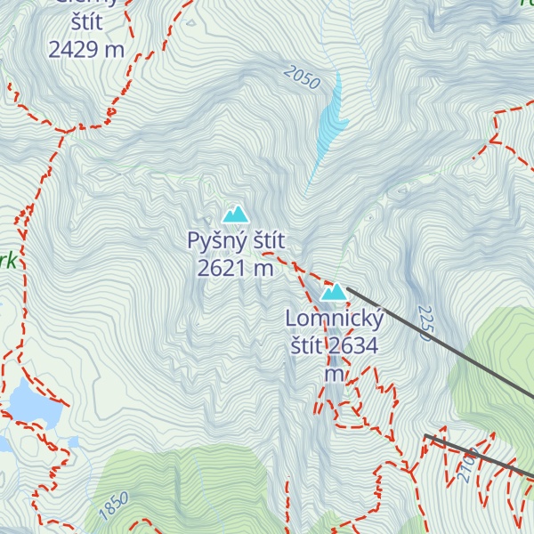 Map of Posledná veža