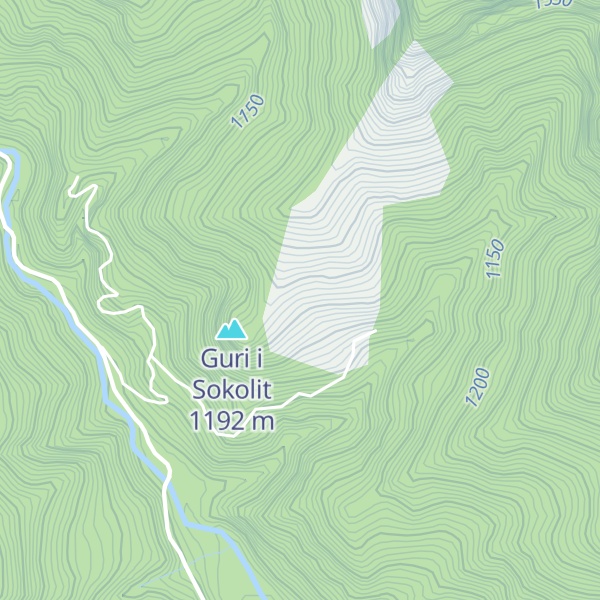 Map of Belleja Mesme stani Isuf Musë