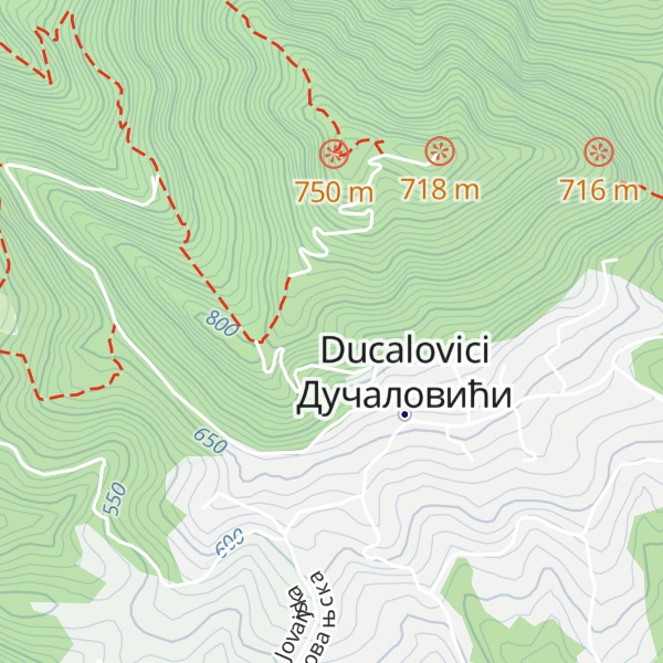 Map of Ovčar