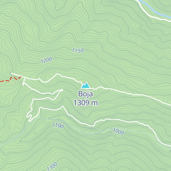 Map of Boja