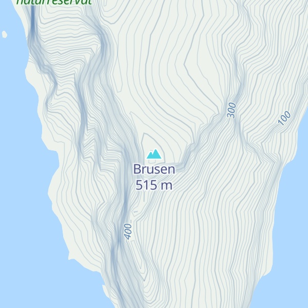 Map of Brusen