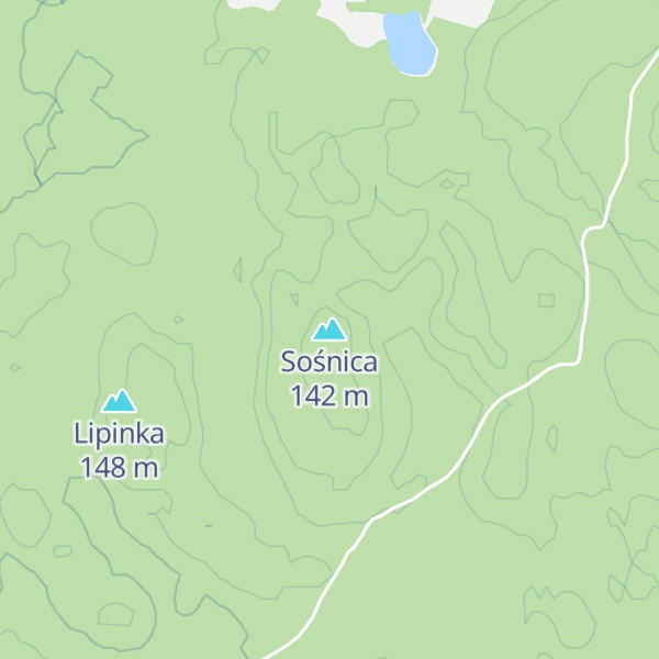 Map of Sośnica