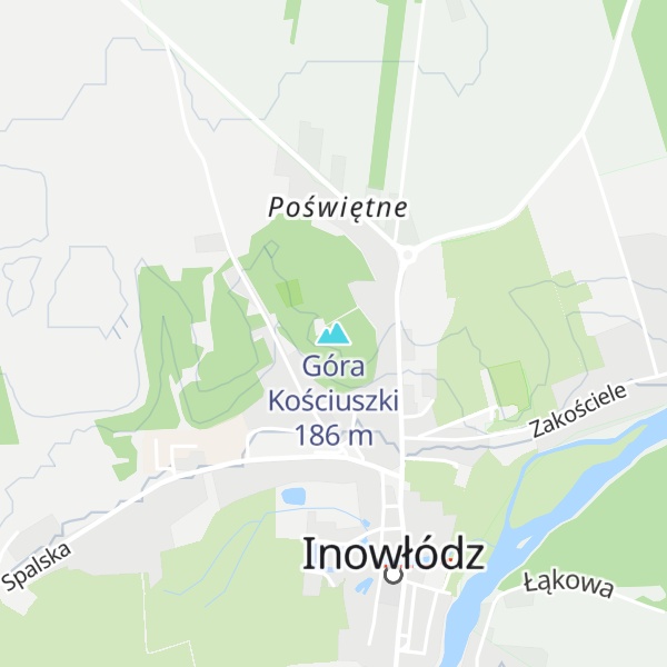 Map of Góra Kościuszki