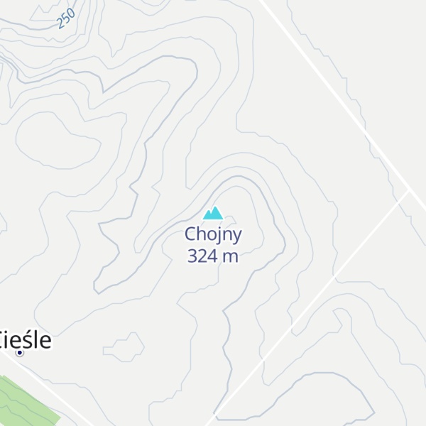 Map of Chojny