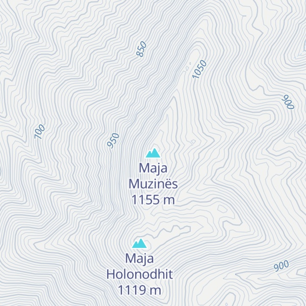Map of Maja Muzinës