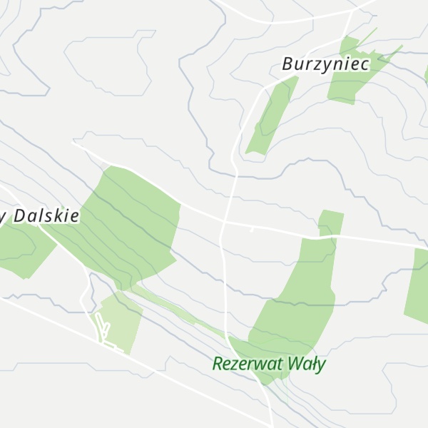 Map of Biała Góra