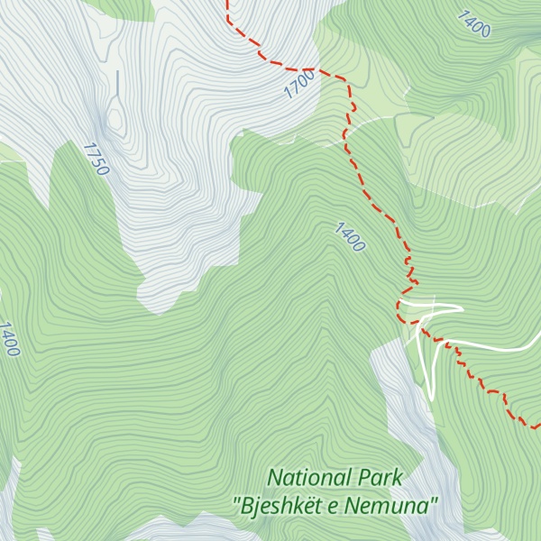 Map of Peklena