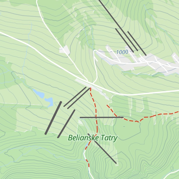 Map of Bistro Strednica