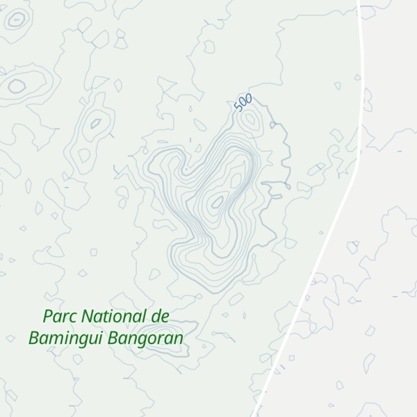 Map of Kaga Poungourou