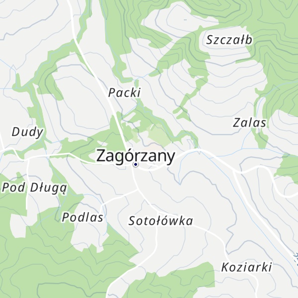 Map of Chata Gieda