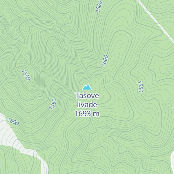 Map of Tašove livade
