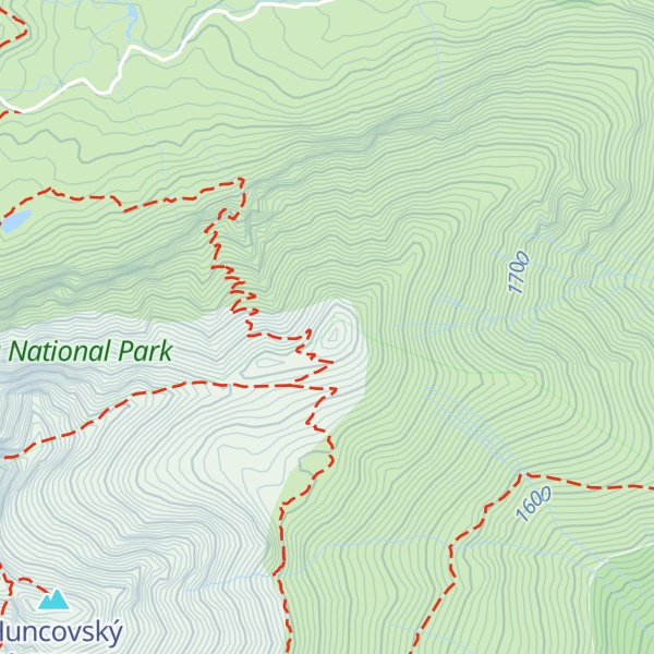 Map of Veľká Svišťovka