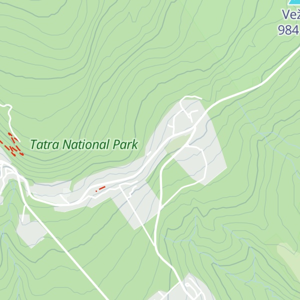 Map of Penzión Partizán