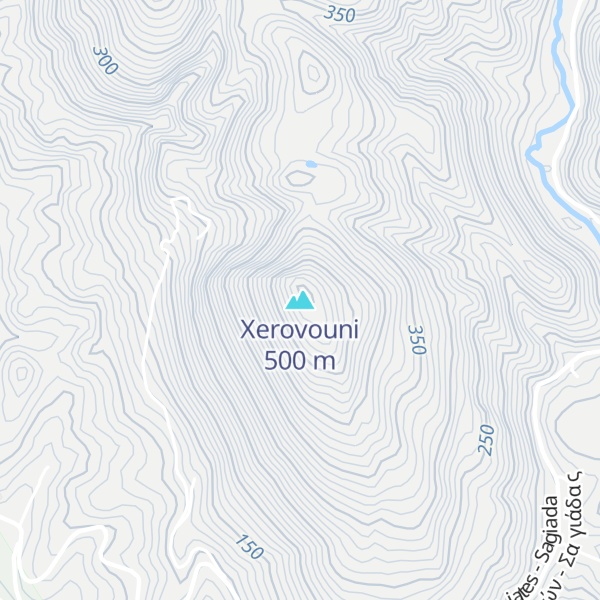 Map of Xerovouni