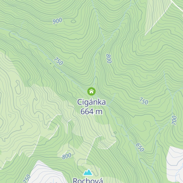 Map of Cigánka