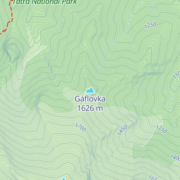 Map of Gáflovka