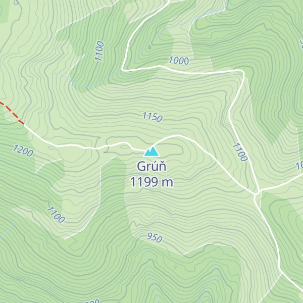 Map of Grúň