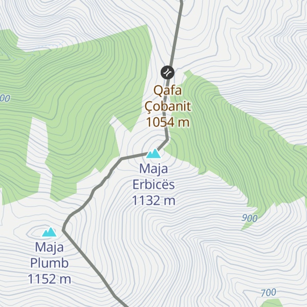 Map of Maja Erbicës
