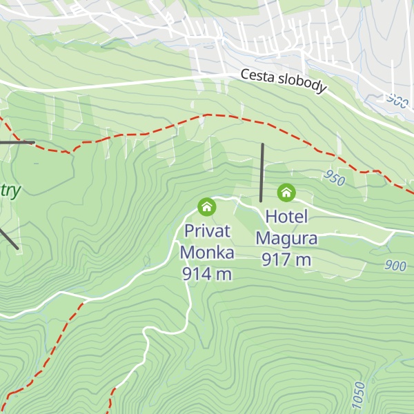 Map of Privat Monka