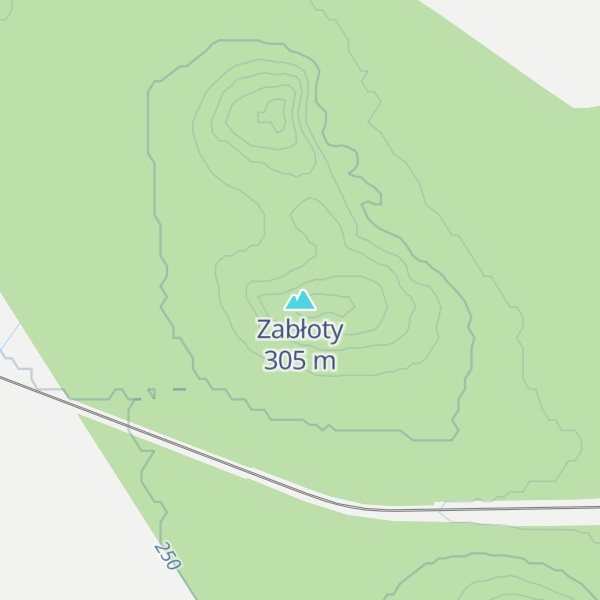 Map of Zabłoty