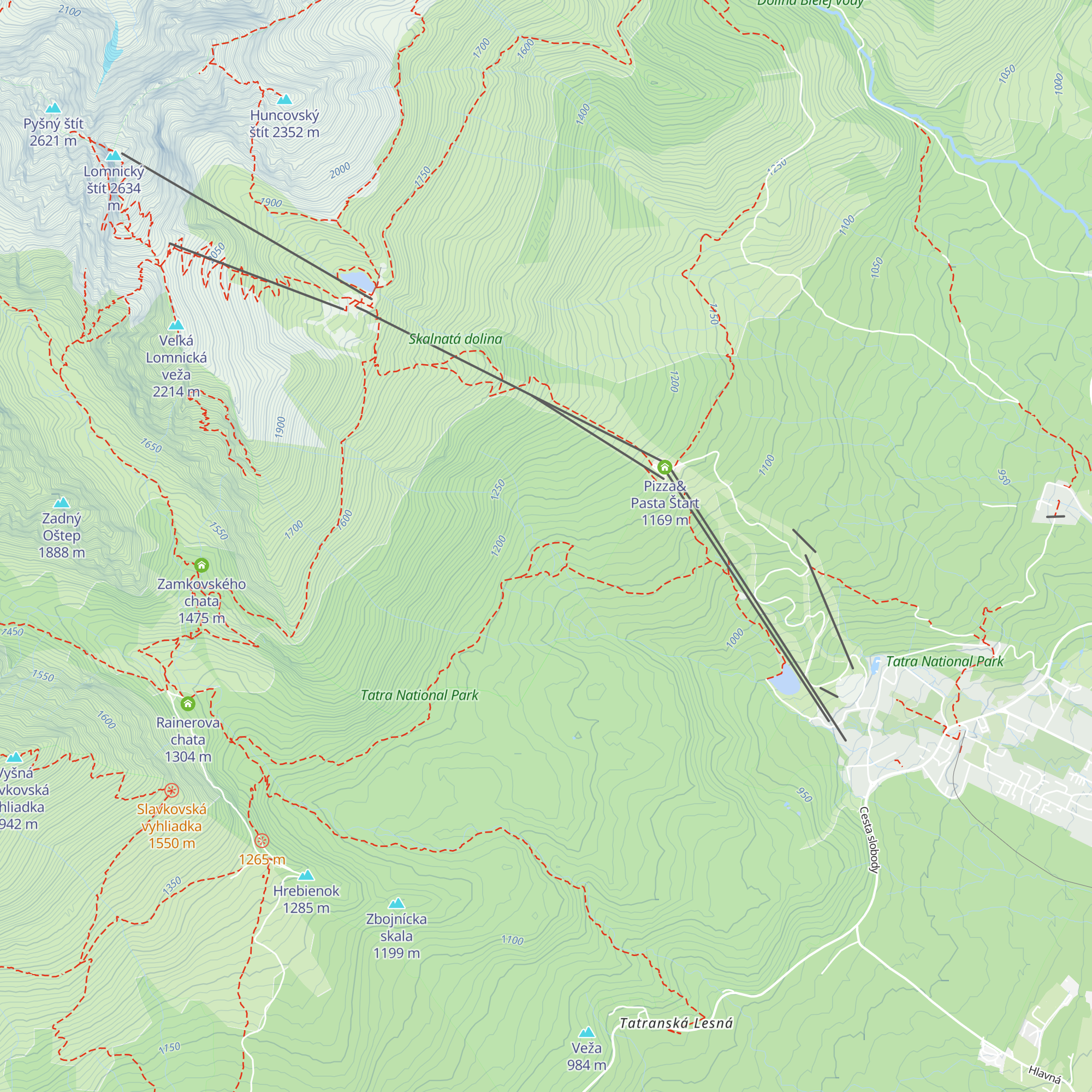 Cieľ map