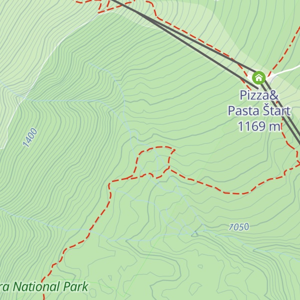 Map of Cieľ