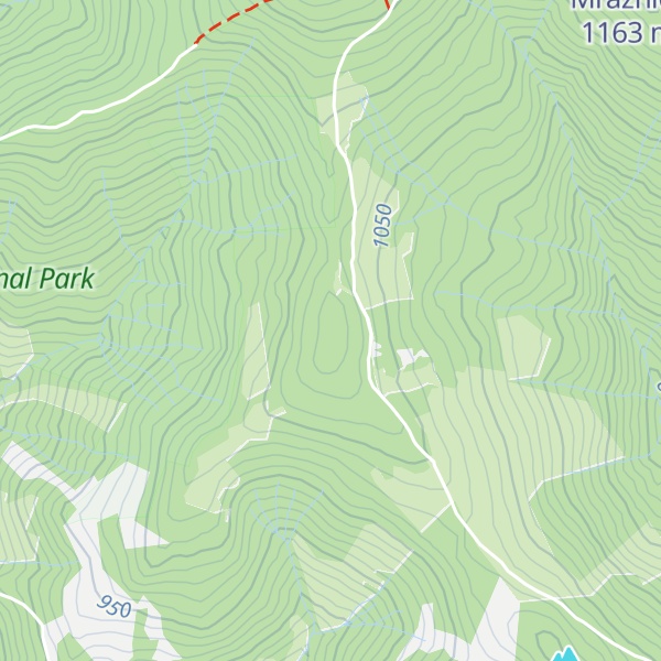 Map of Jaworzynka Gorcowska
