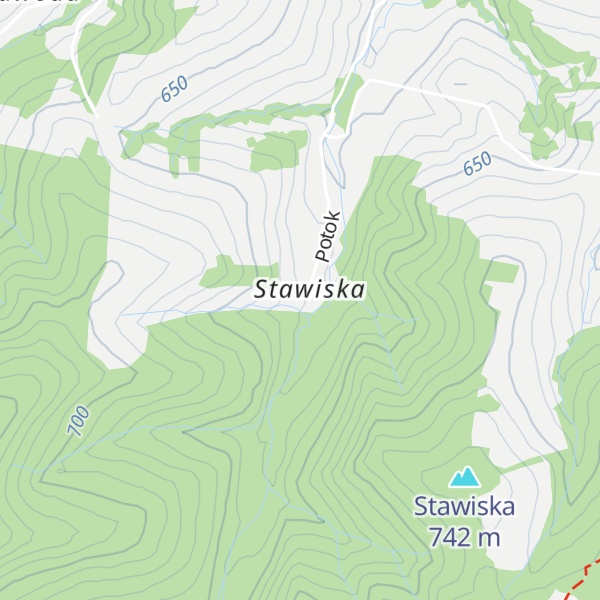 Map of Chata na Spiszu