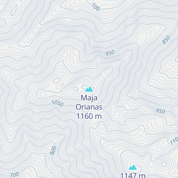 Map of Maja Orianas