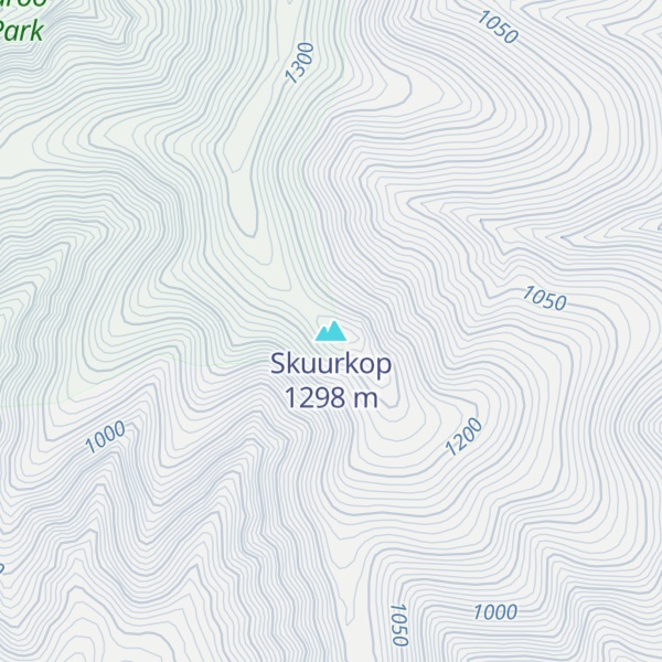 Map of Skuurkop
