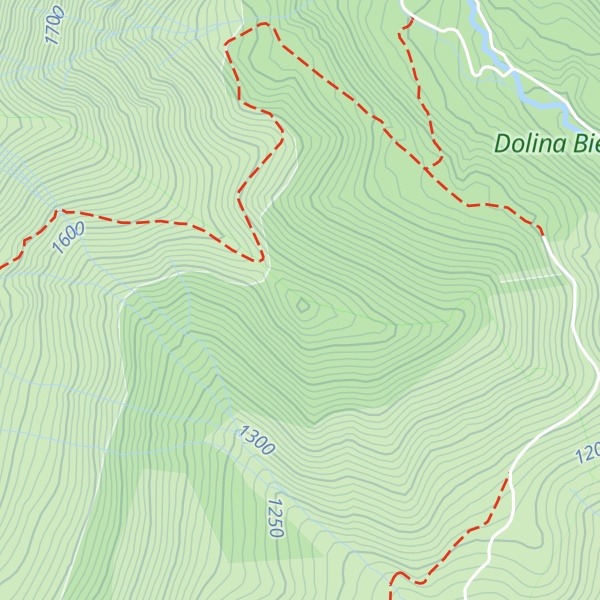 Map of Malá Svišťovka