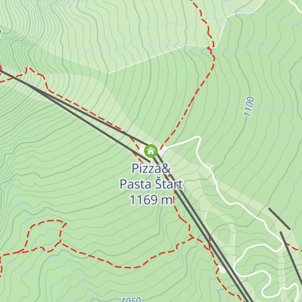 Map of Pizza&Pasta Štart