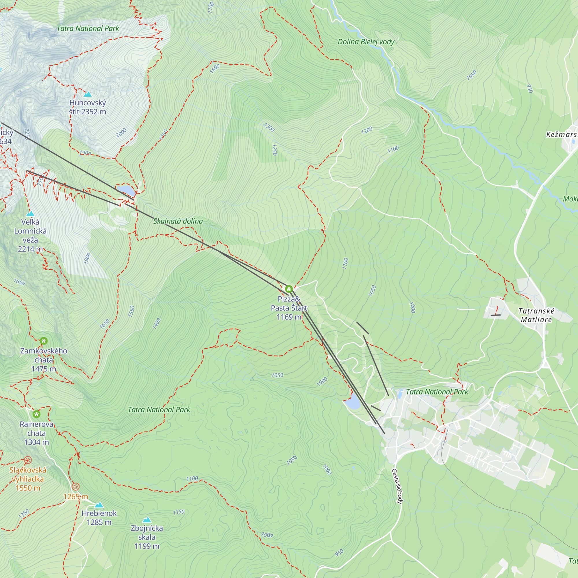 Pizza&Pasta Štart map