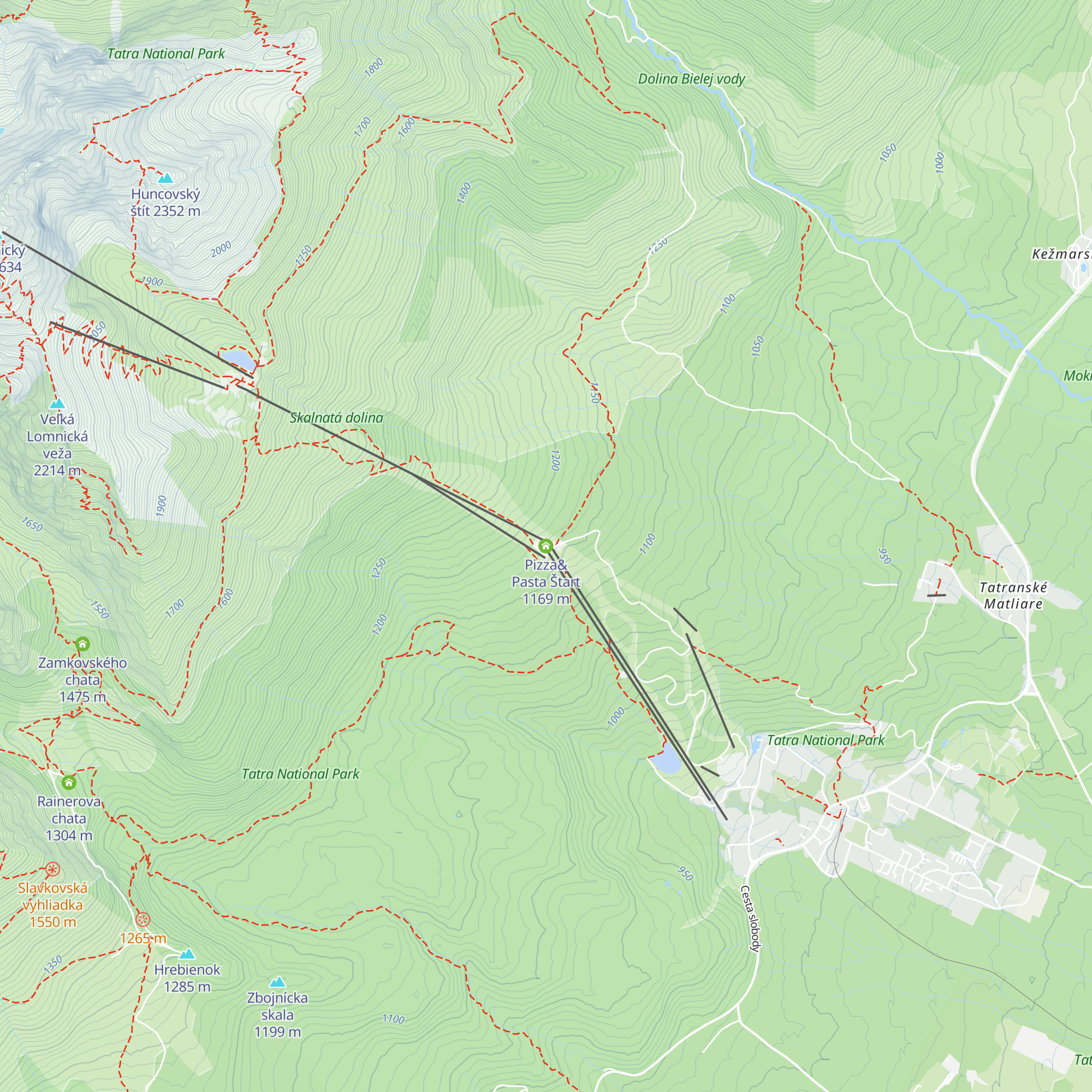 Pizza&Pasta Štart map